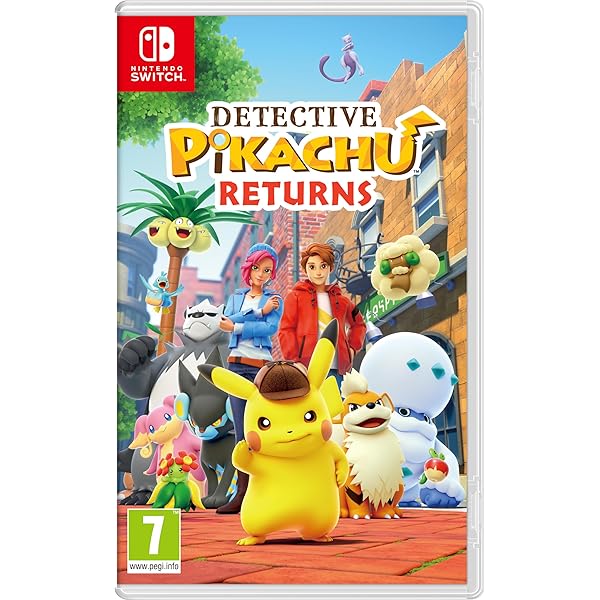 Amazon.co.jp: Detective Pikachu Returns (輸入版:北米) – Switch