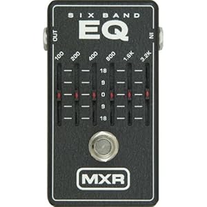 MXR M109 6 Band Graphic EQ【Supernice!エフェクター】