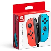 Amazon.com: Nintendo Blue/Neon Yellow Joy-Con (L-R) - Switch