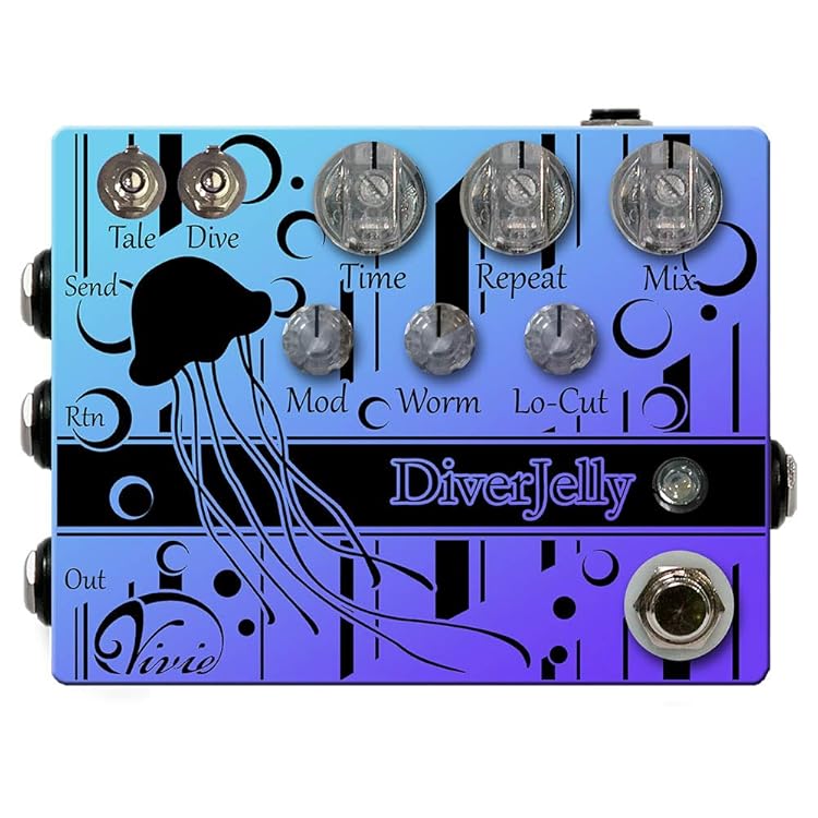 Vivie DiverJelly - ディレイ音にだけエフェクトをかけるSEND/RETURN