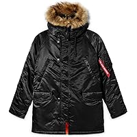 Amazon.com: Alpha Industries Boys' N-3B Parka (2T, Black