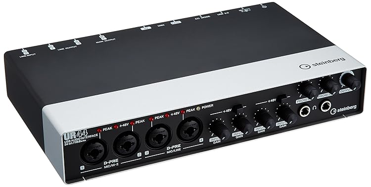 Steinberg UR44 - 高機能／コストパフォーマンスの高いUSBオーディオ