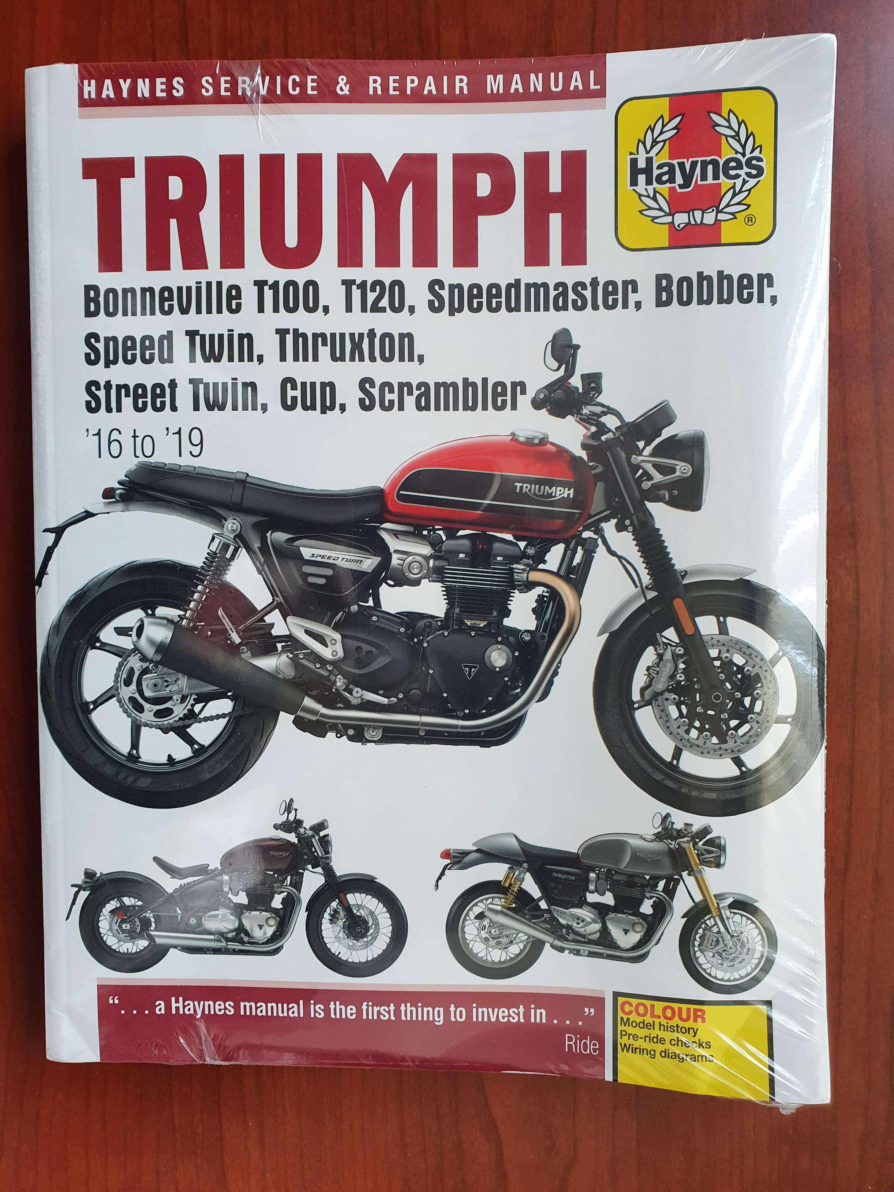 Triumph Bonneville T100, T120, Bobber, Thruxton, Street Twin, Cup