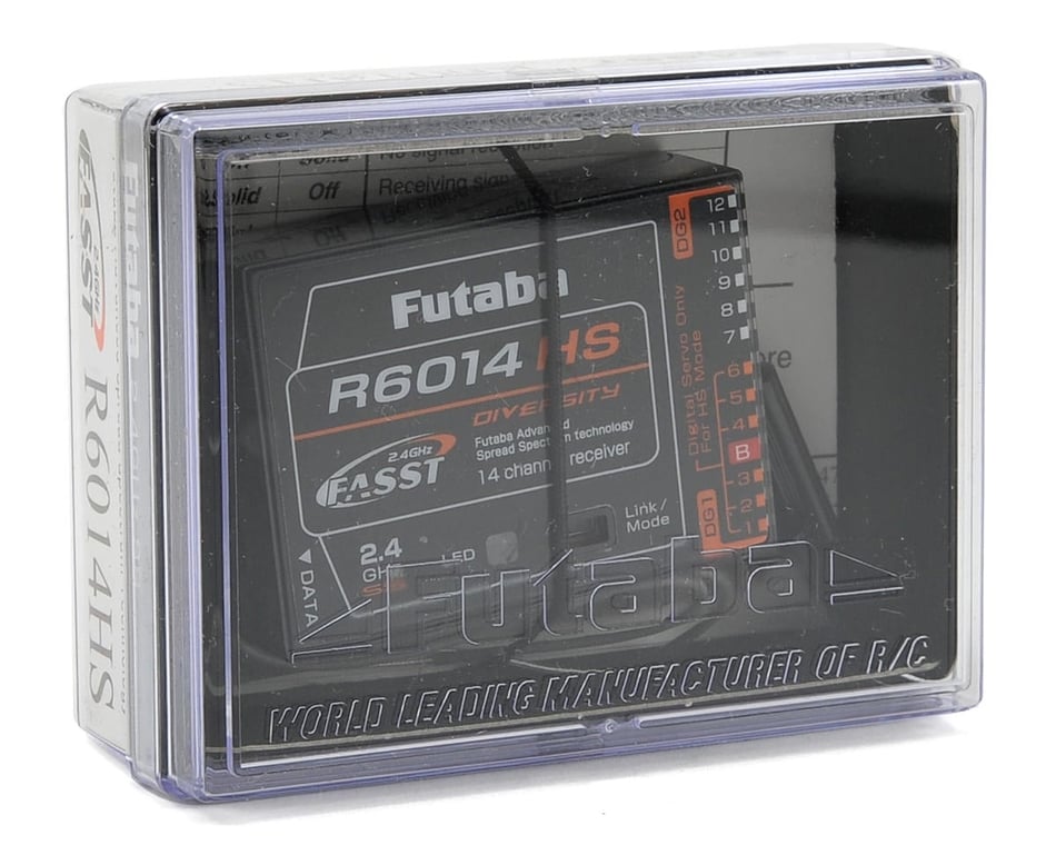 Futaba R6014HS 14CH 2.4Ghz FASST Hi Speed Receiver [FUTL7645