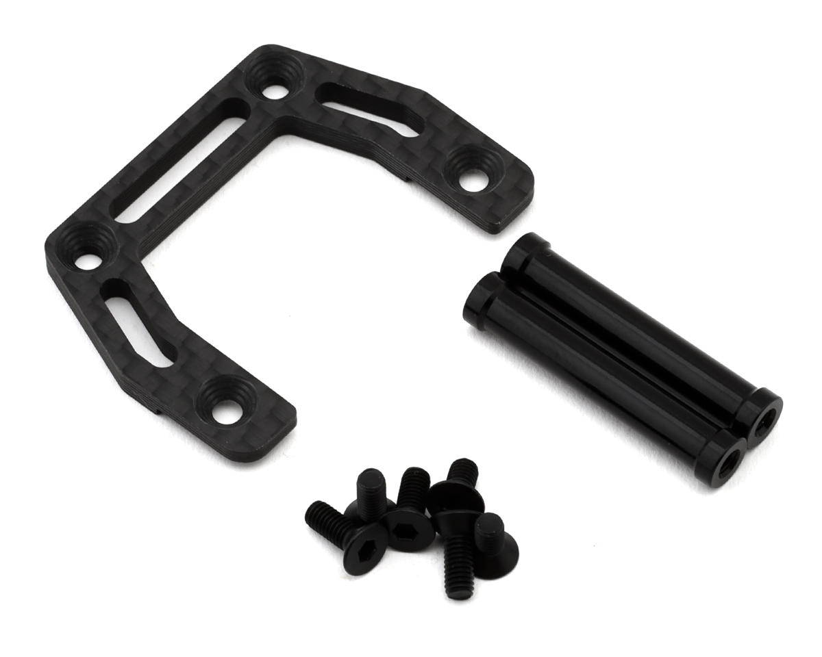 MST KMW Carbon Front Upper Brace Set (Black) [MXS-210681BK