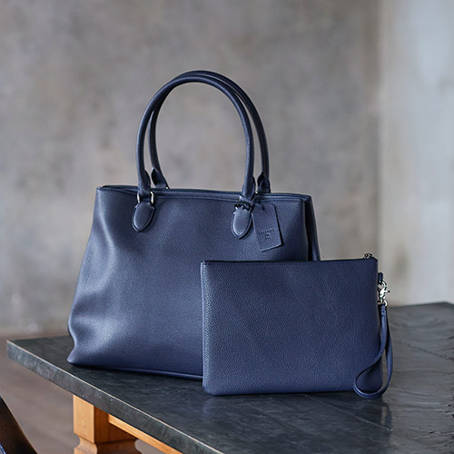 ANAオリジナル＞ ABAHOUSE for ANA シボレザー横型トートバッグ