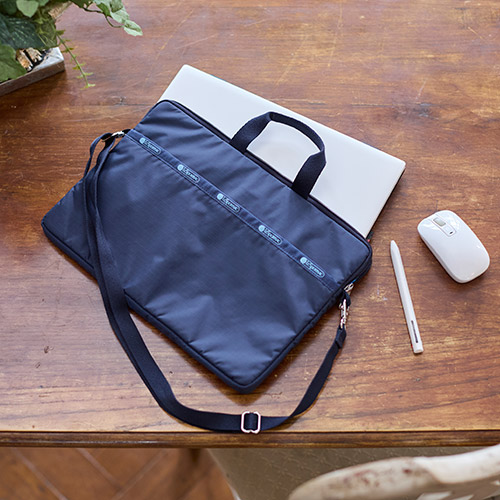 ANAオリジナル＞LeSportsac for ANA TH LAP TOP CASE（DEEP BLUE×Azure