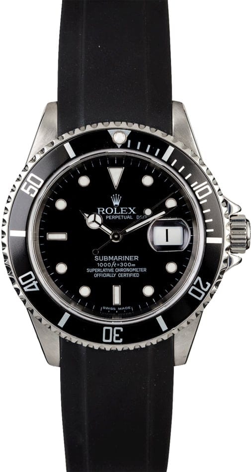 Rolex Submariner 16610 Rubber Everest Strap