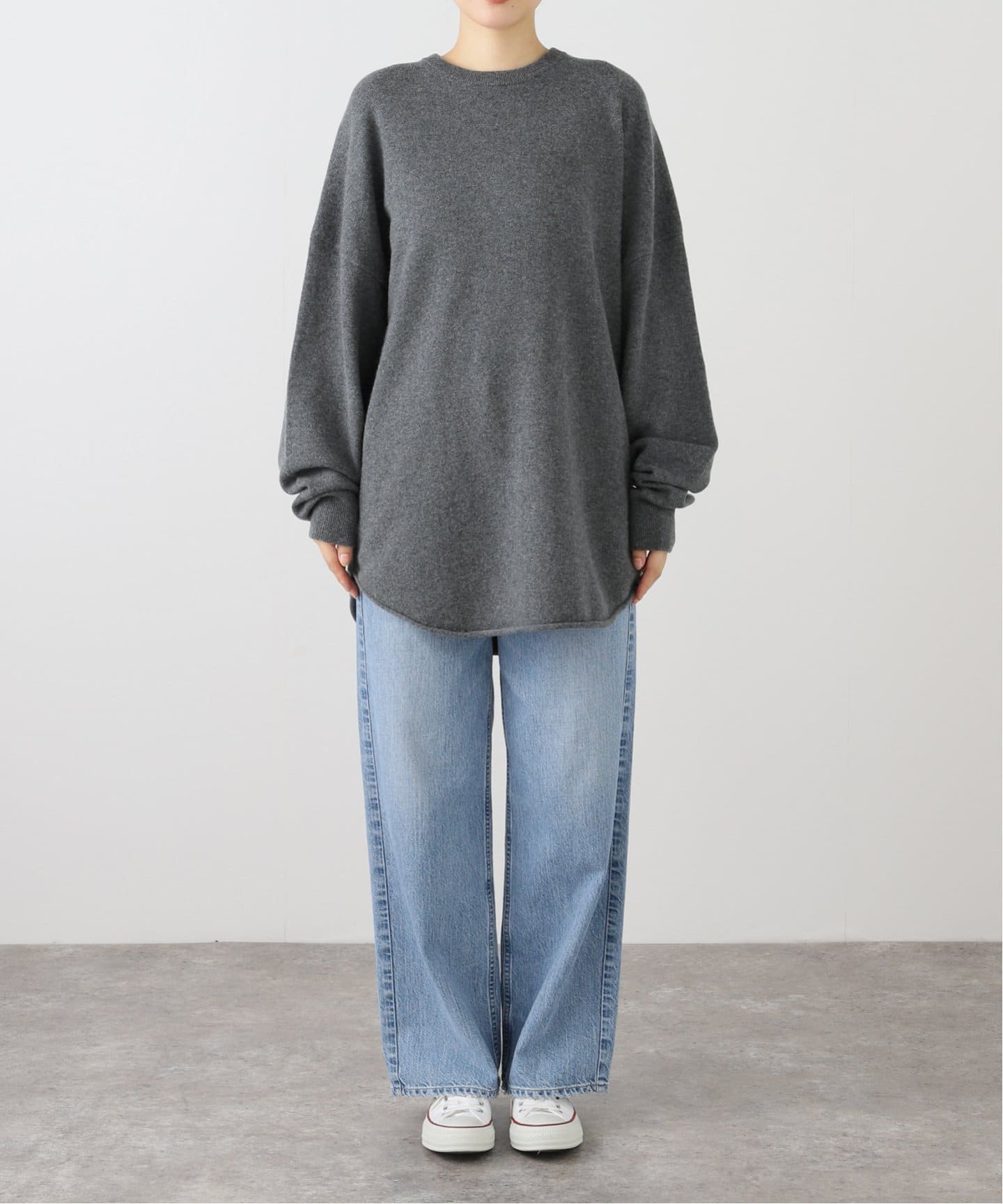 EXTREME CASHMERE X/エクストリームカシミヤ CREW HOP（ニット