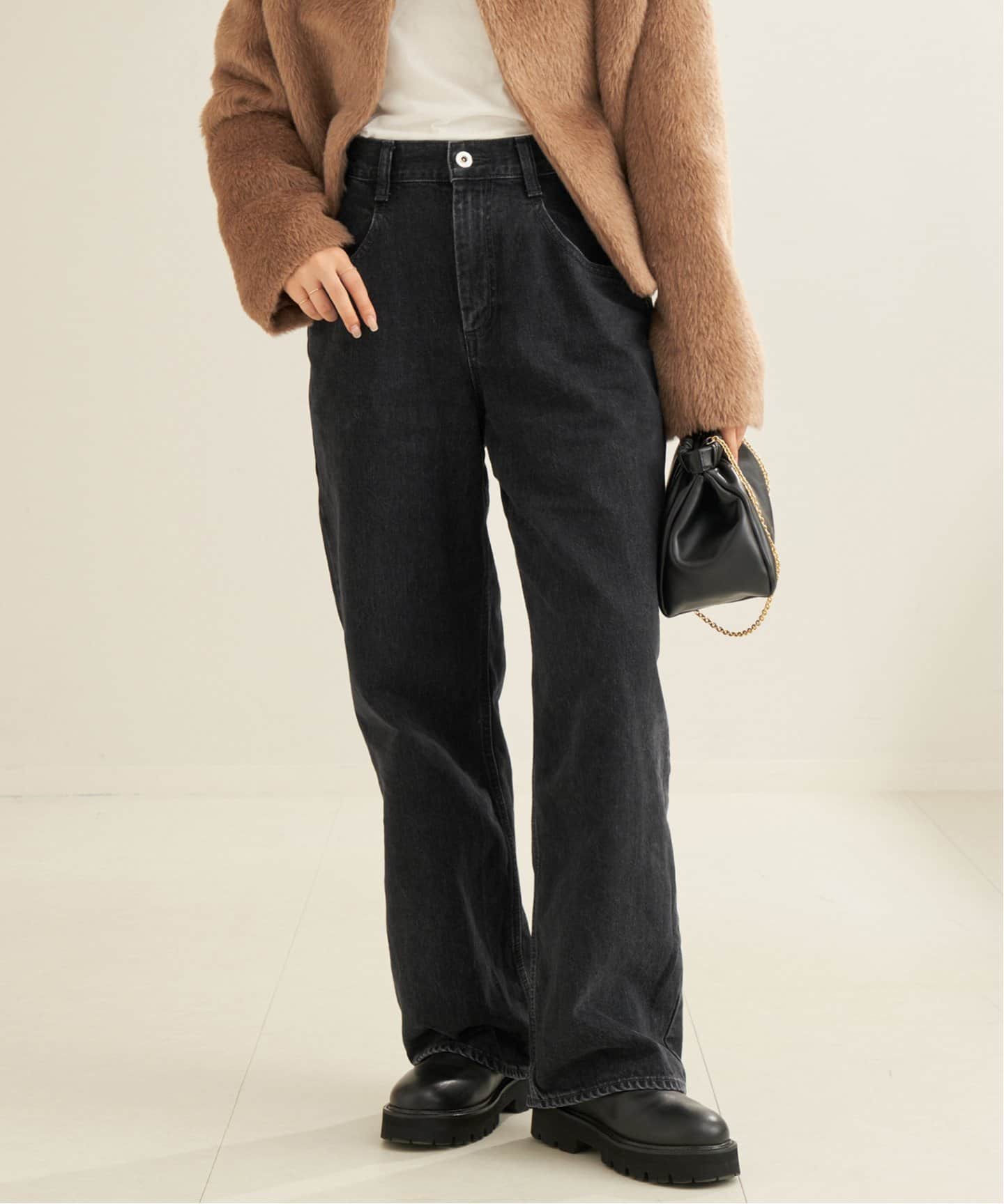 追加》R'IAM WIDE デニム（デニムパンツ・ジーンズ）｜Plage