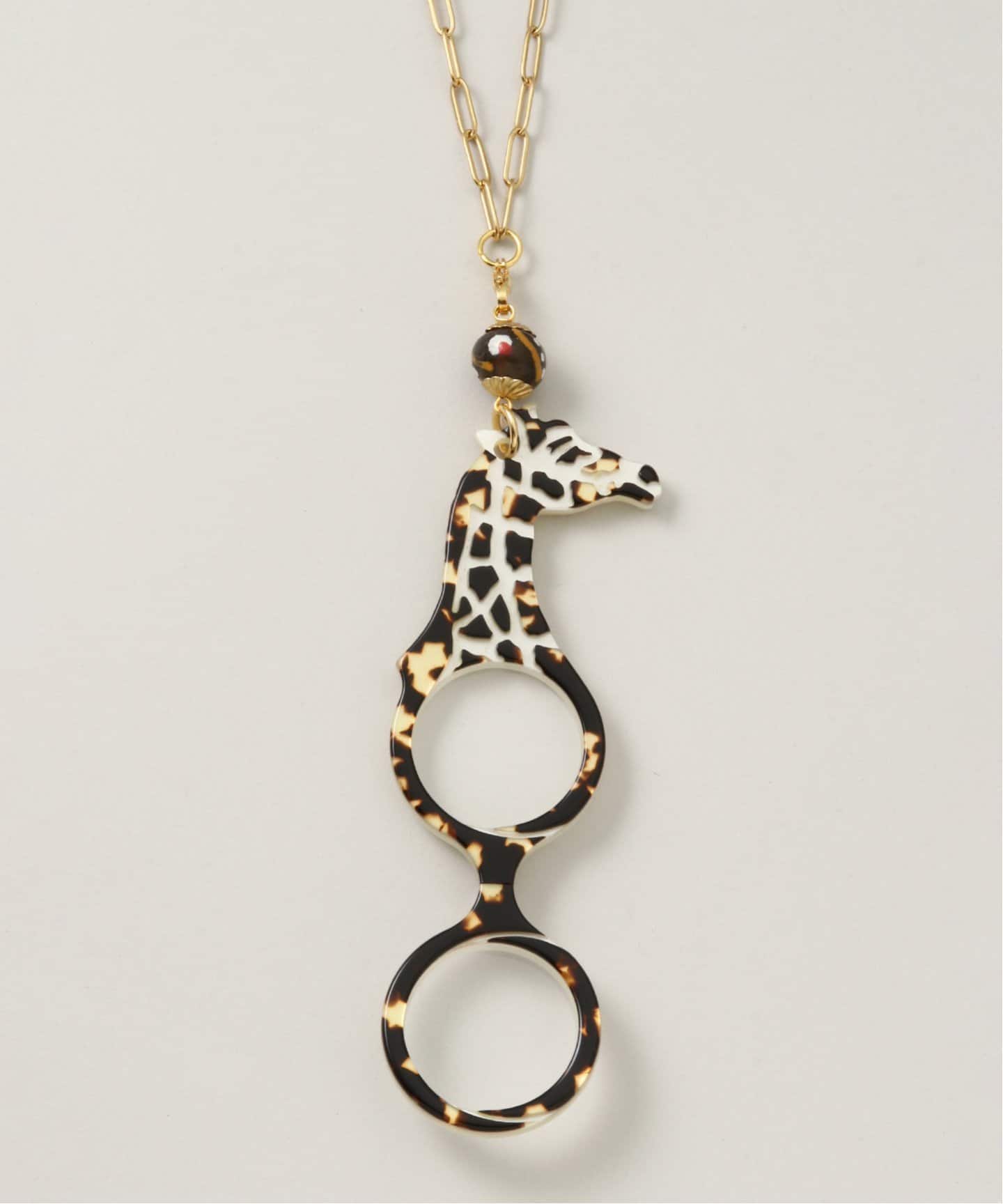 Flippan】MEDALLON GIRAFFE（ネックレス）｜journal standard luxe