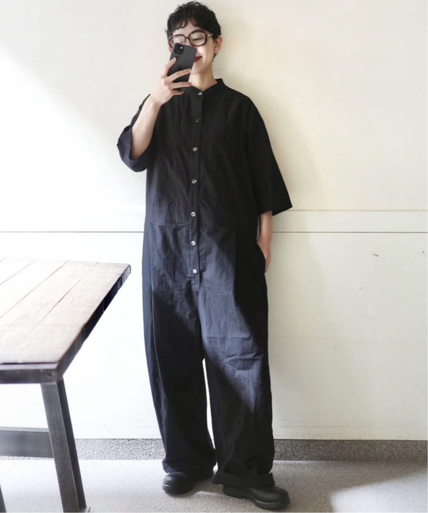 タイプライターwideオールインワン（つなぎ／オールインワン