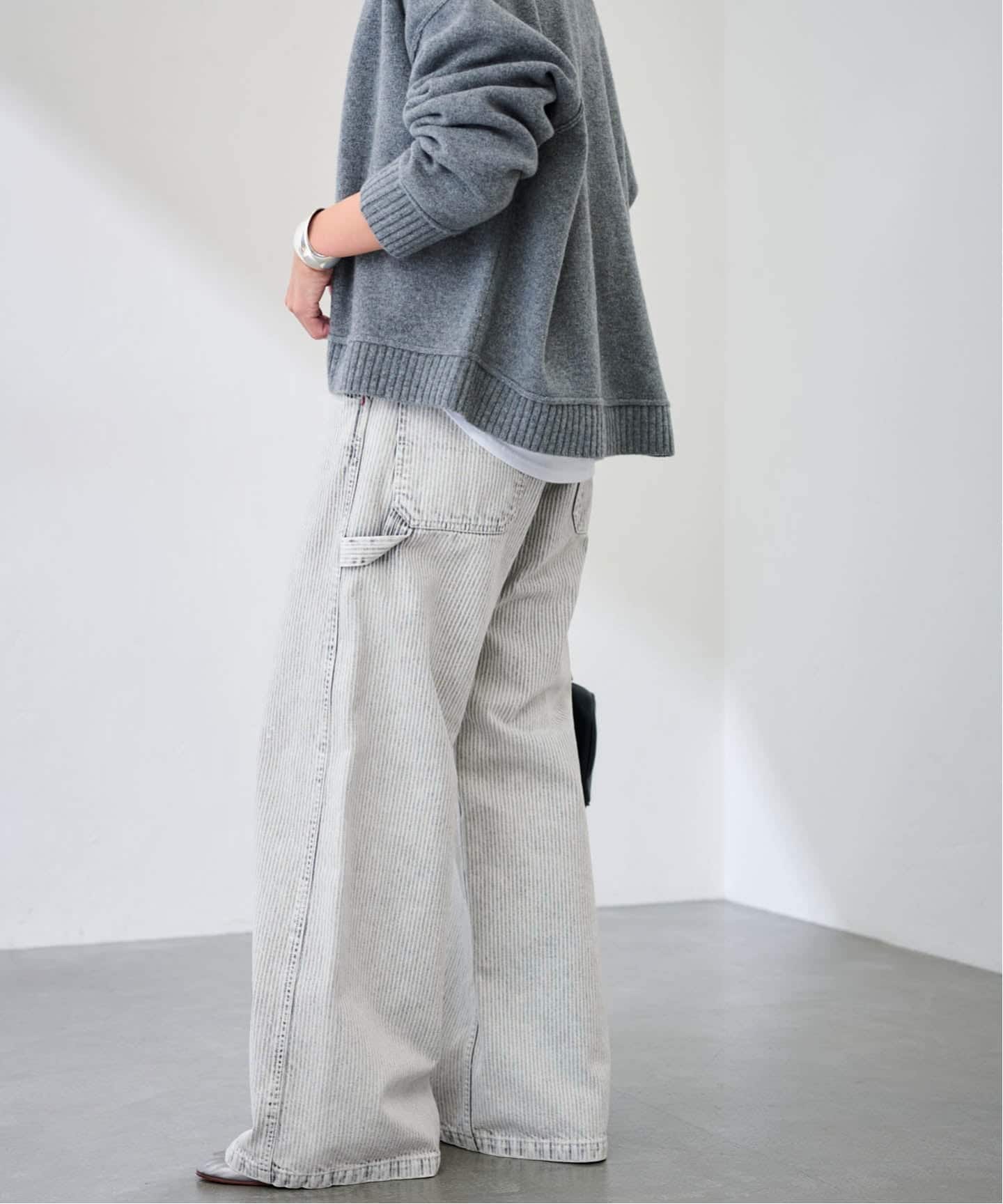 ブリーチリペアヒッコリーパンツ（その他パンツ）｜FRAMeWORK