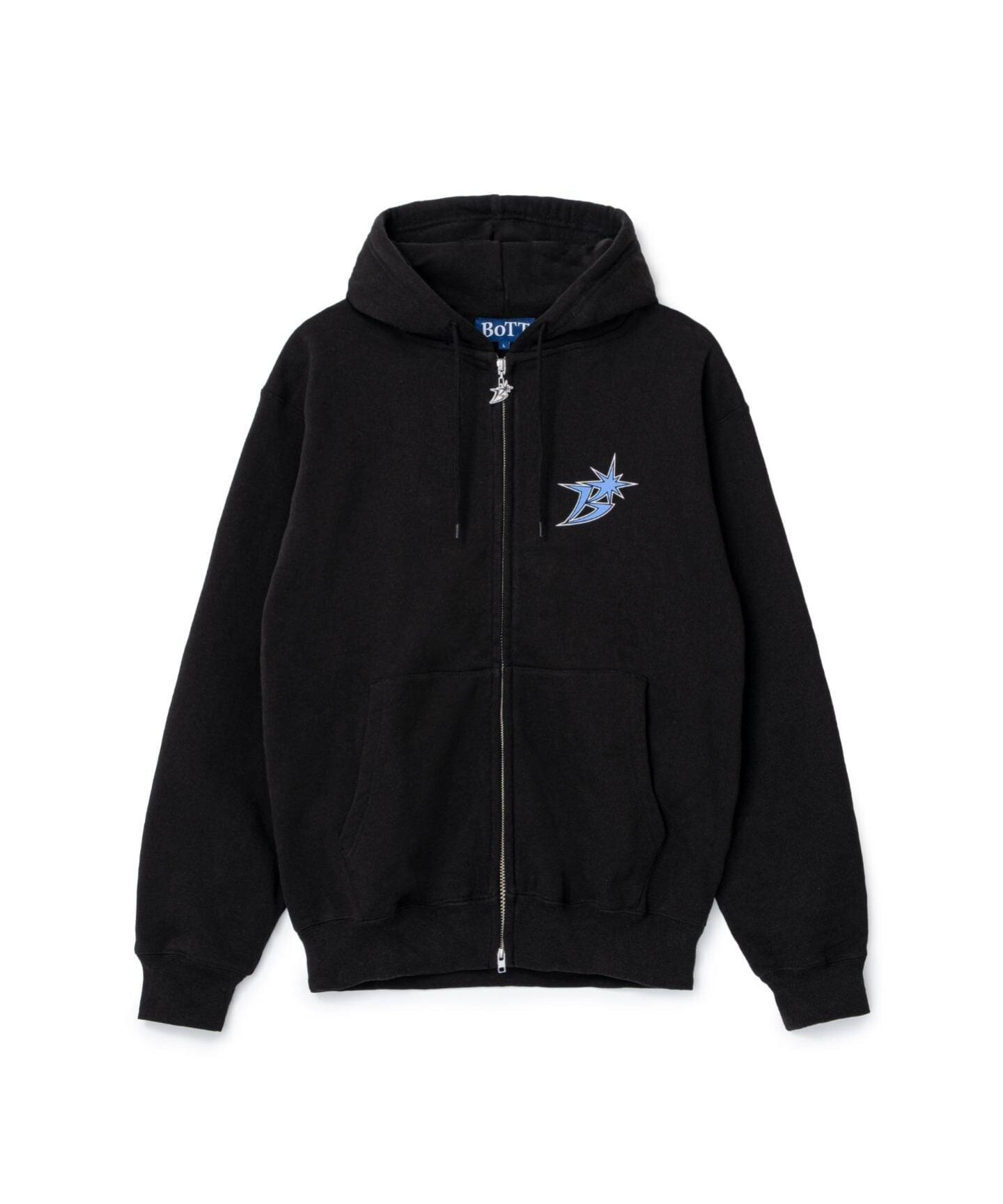 BoTT / ボット B LOGO ZIP HOODIE（パーカー）｜PULP（パルプ）の通販