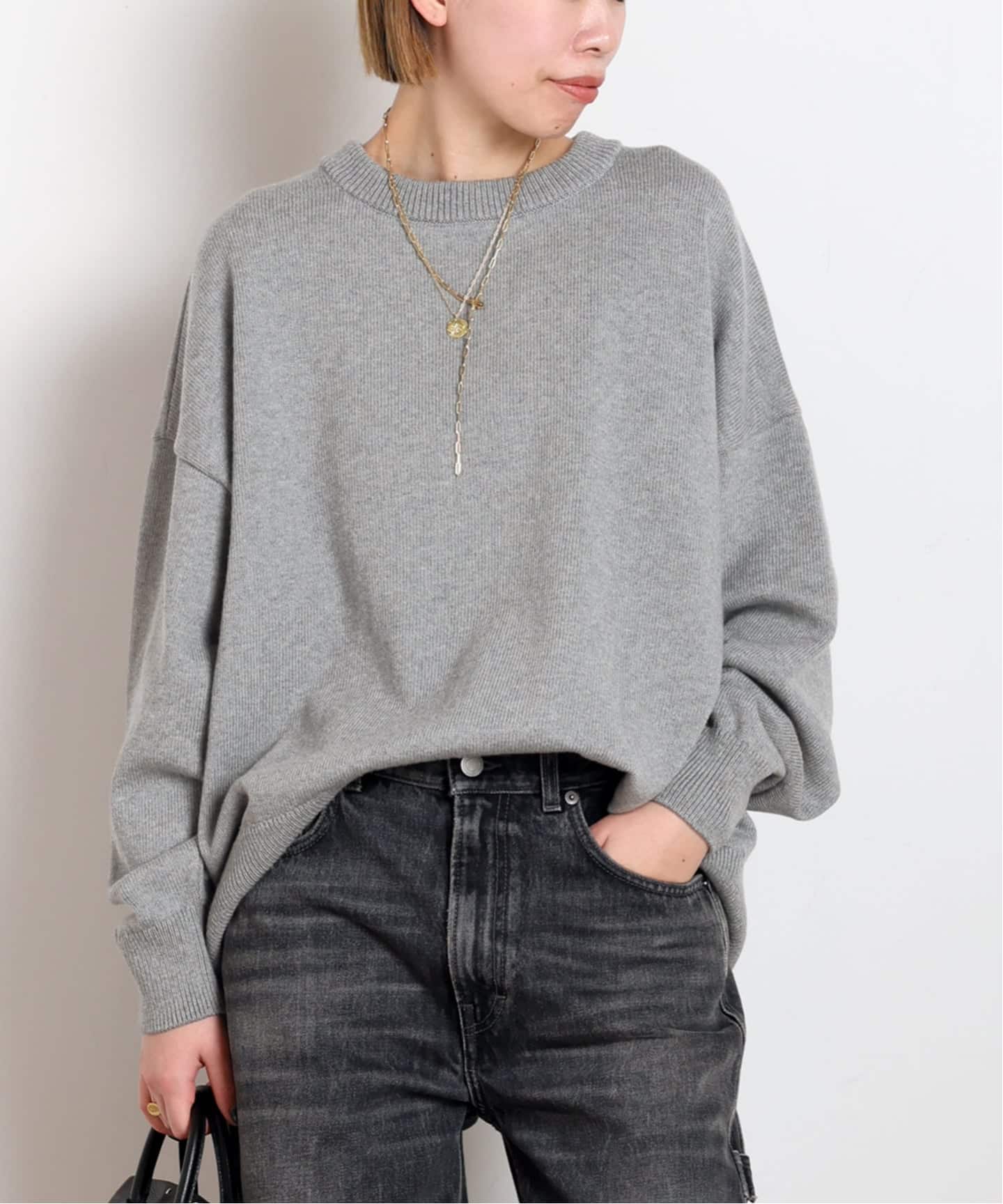 ベーシックニット（ニット／セーター）｜AP STUDIO（エーピー