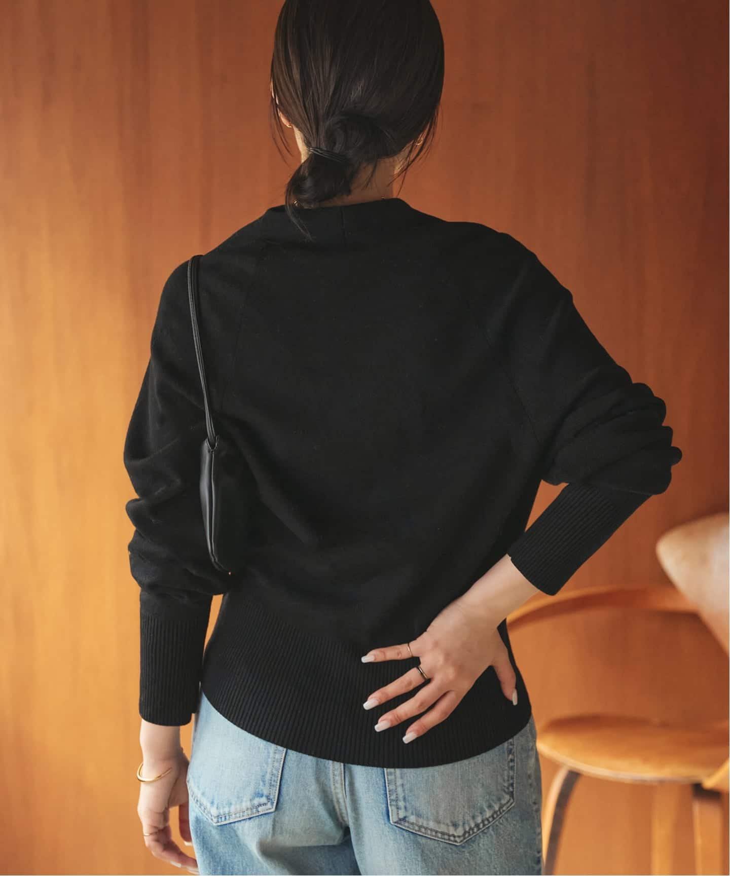 LE PETIT PULLE / ル プティ プレ 別注 TULIP COLLAR カーディガン