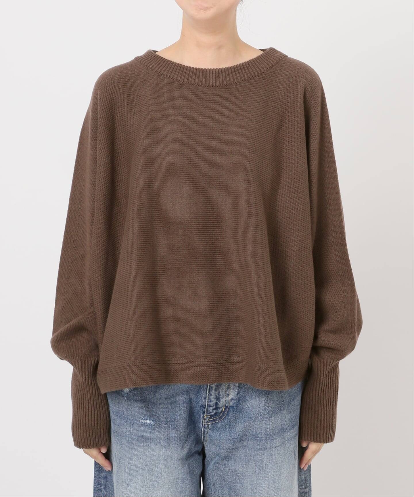 WEB限定 / 追加2》バルキーヤーンドルマンロングリブニット（ニット