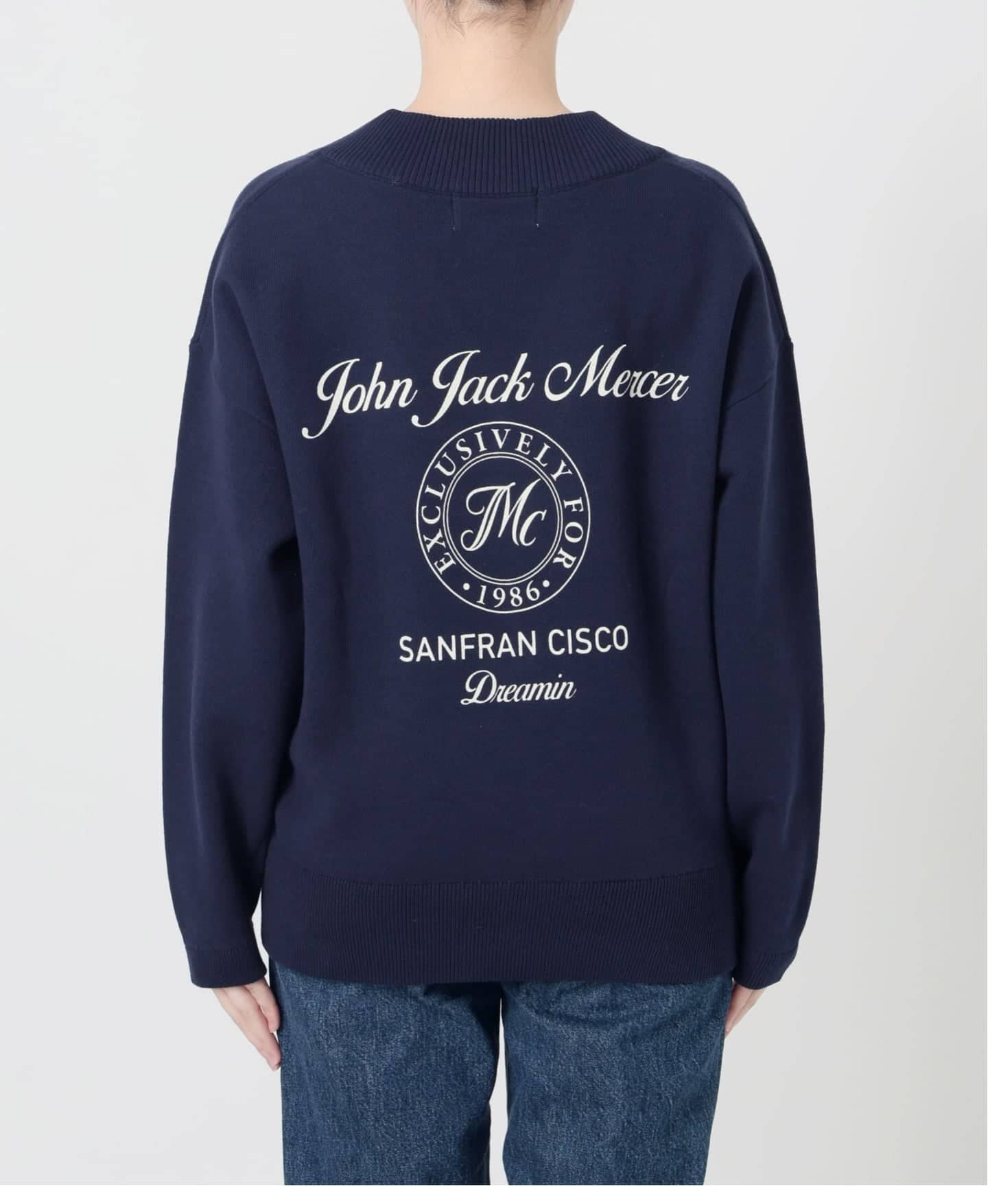 J.J.Mercer / ジェイジェイマーサー 別注Vネックプルオーバー（ニット