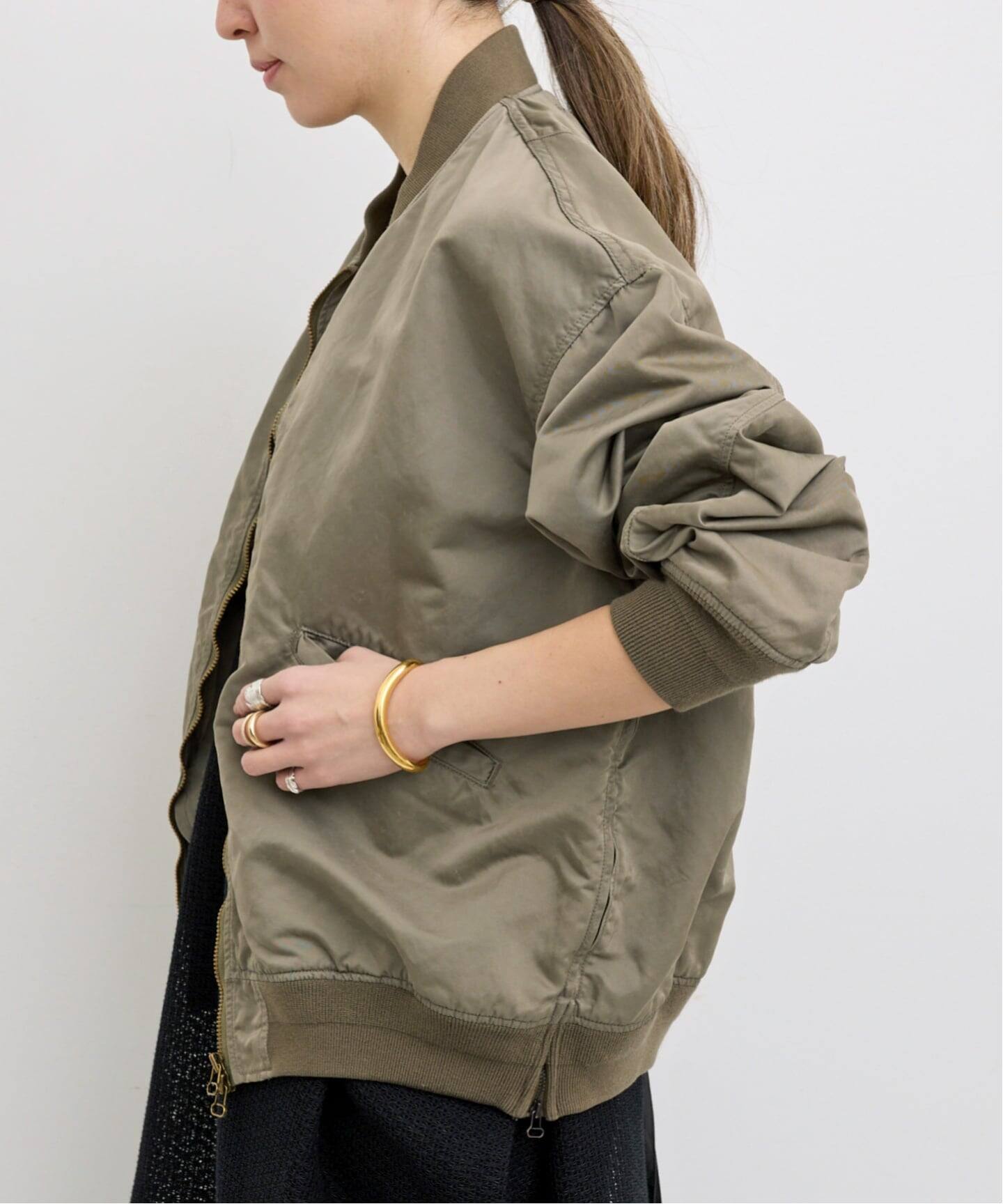 REMI RELIEF/レミ レリーフ】 Side Zip MA-1（MA-1）｜L'Appartement