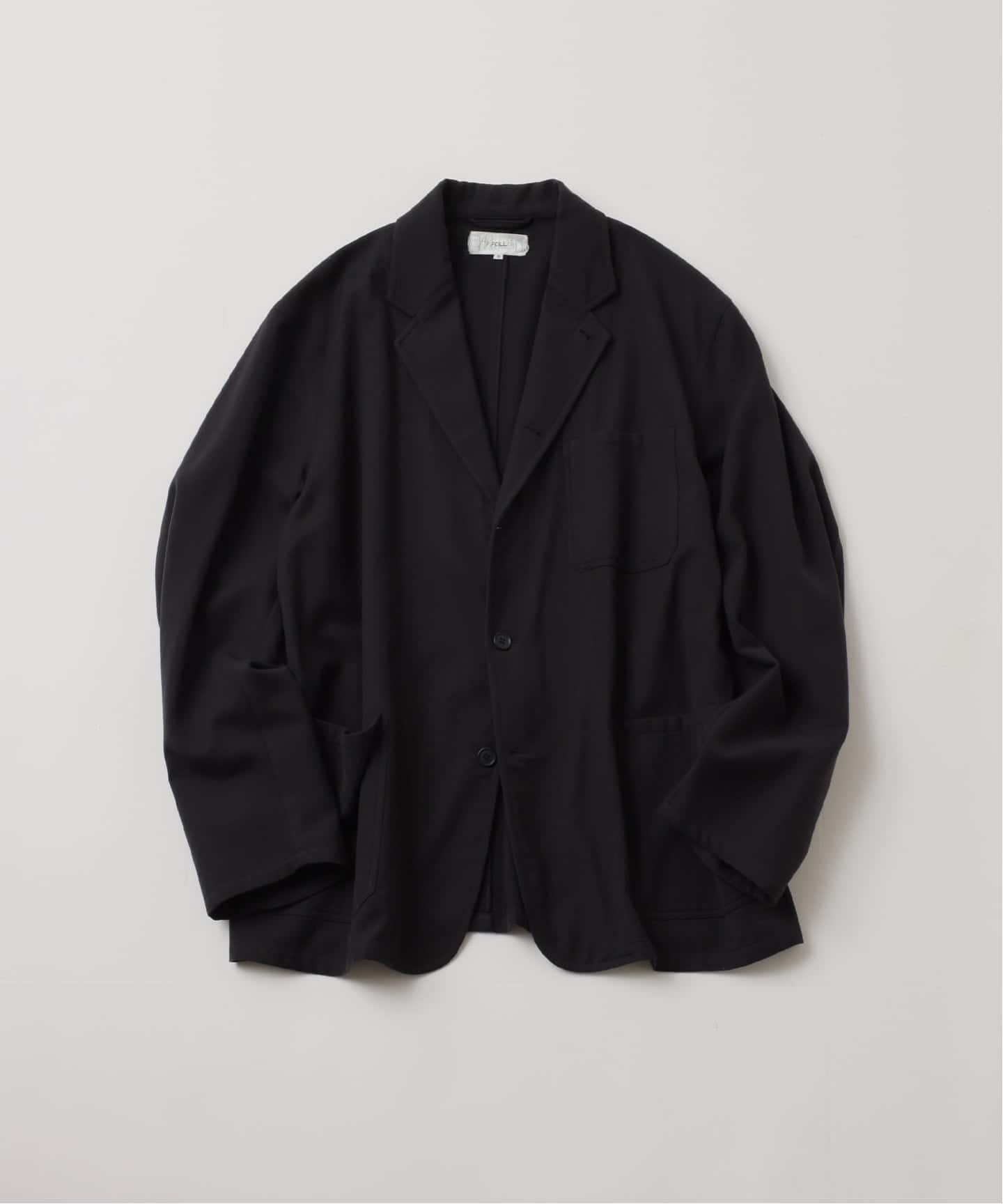 FOLL / フォル】washed wool cotton daily jacket（テーラード