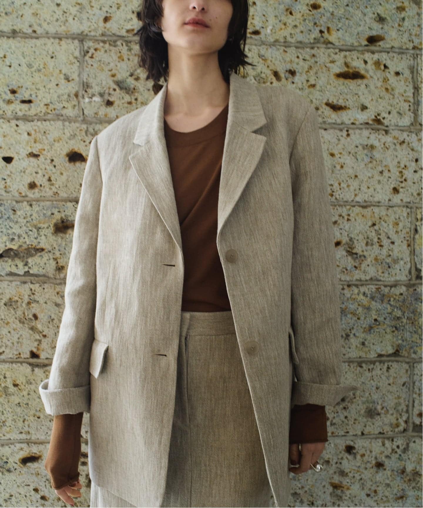 予約》R'IAM PLAIN ジャケット（テーラードジャケット）｜Plage