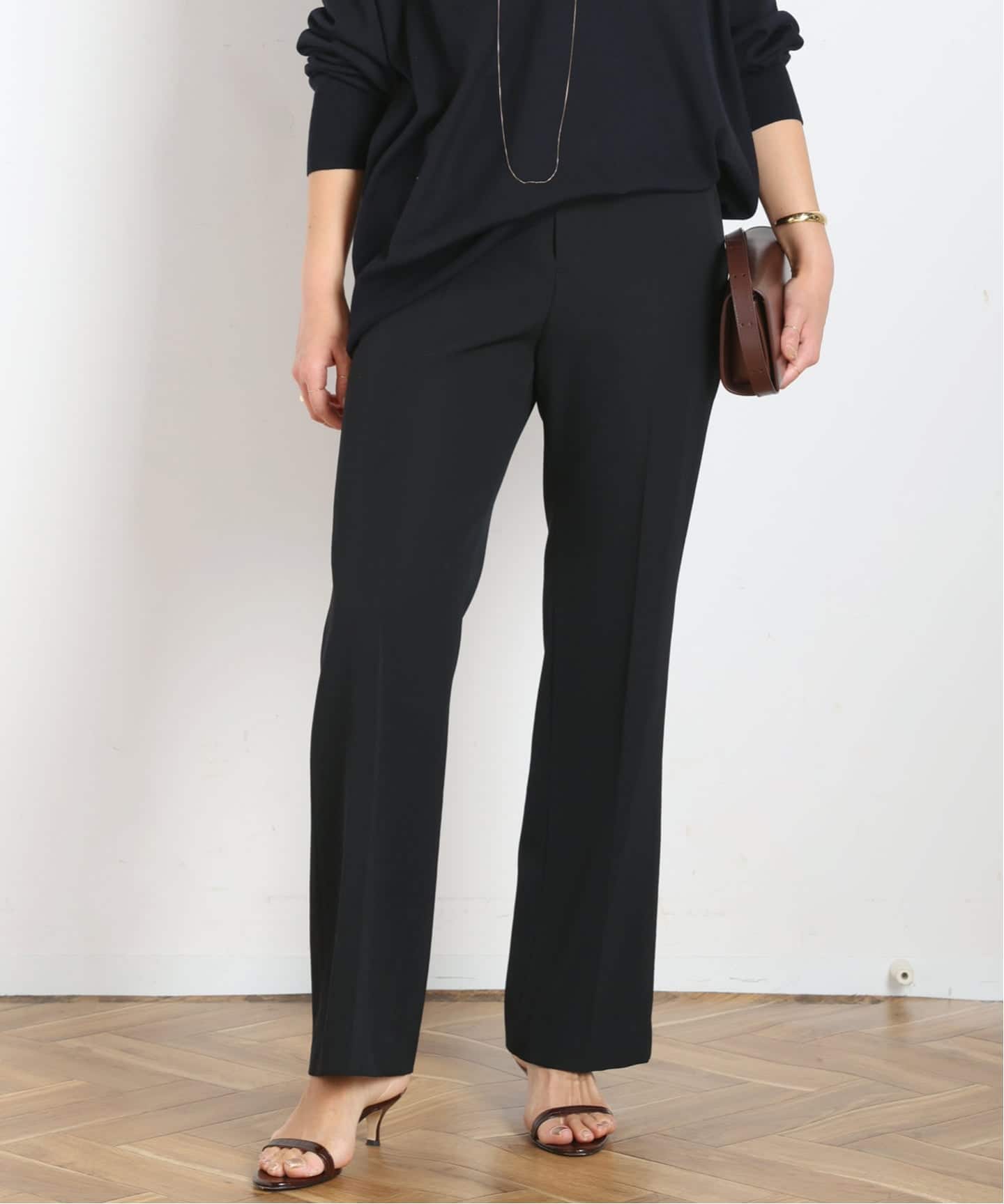 Essential フレアパンツ（スラックス）｜AP STUDIO（エーピー