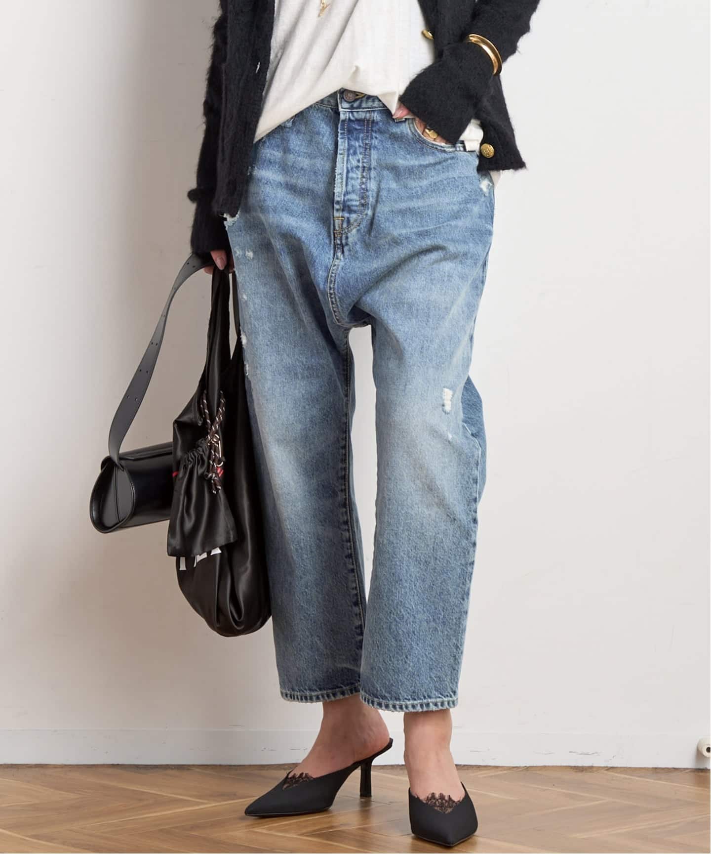 R13/アールサーティーン】TAILORED DROP DENIM（デニムパンツ