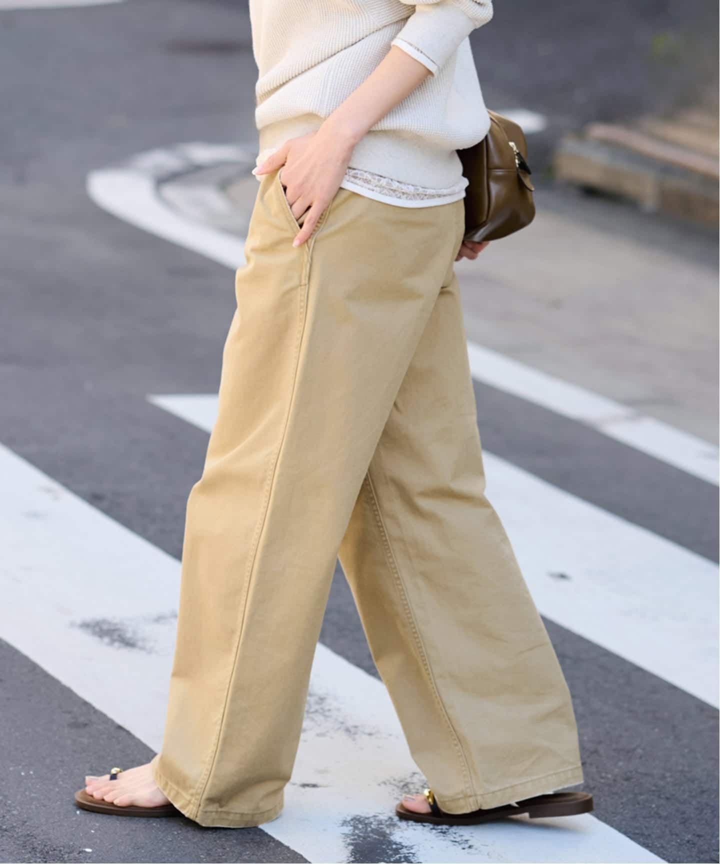 FRAMeWORK｜フレームワークのチノパンツ（レディース）の公式通販