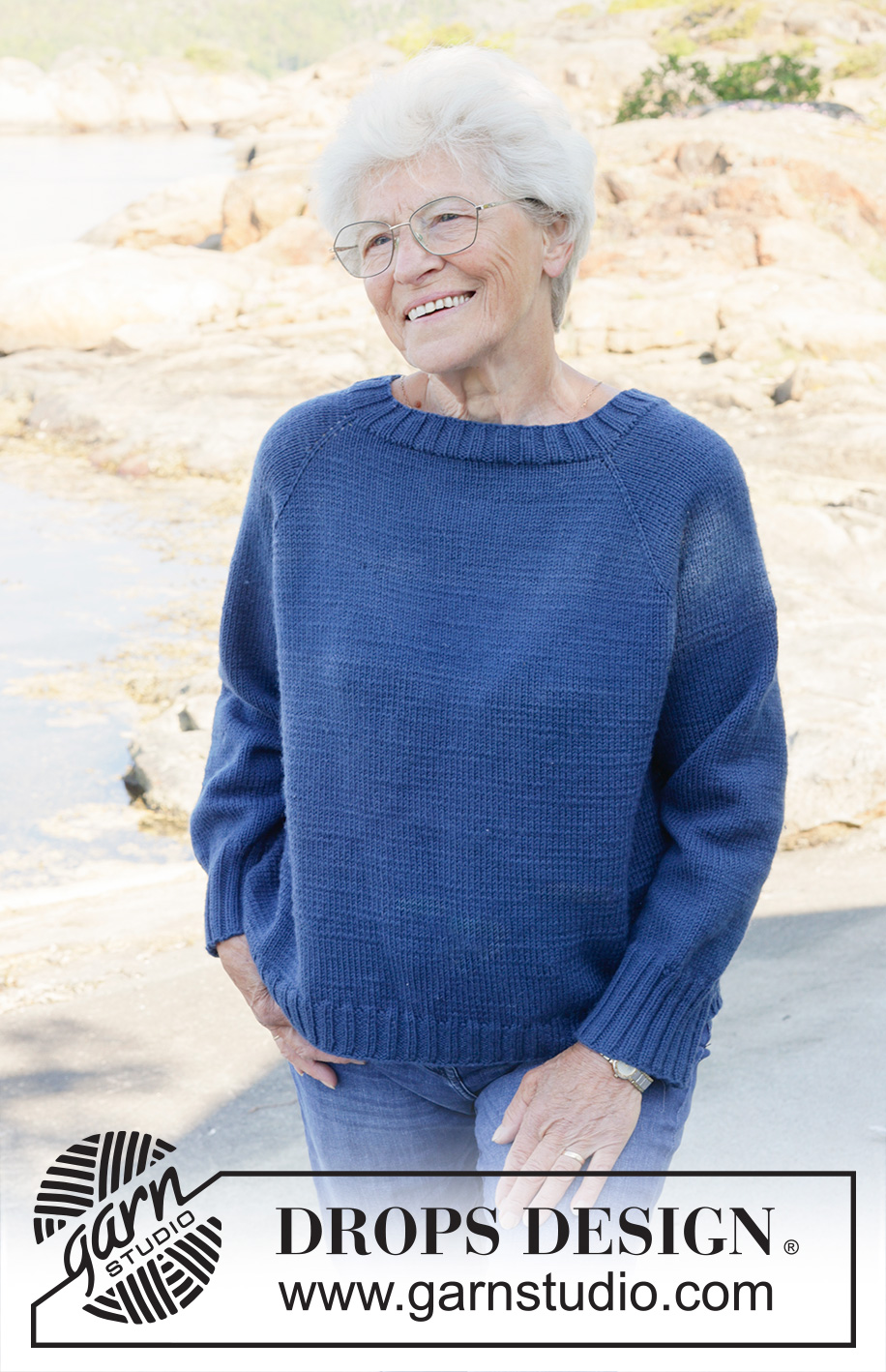Deep River / DROPS 254-12 - Free knitting patterns by DROPS Design