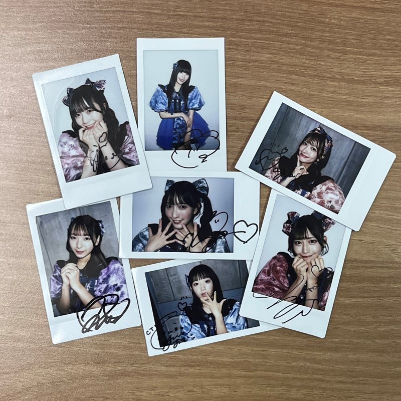 SWEET STEADY メンバー別チェキ(ランダムサイン入) - 飴と花edition