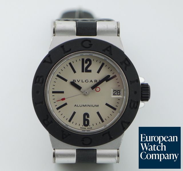 16260) Bulgari Diagono Aluminum Midsize Quartz | European Watch