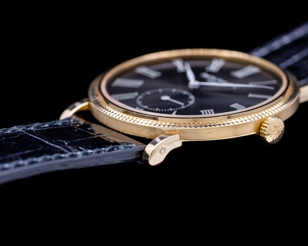 44881) Patek Philippe Calatrava 3919 18K Yellow Gold Rare Grey