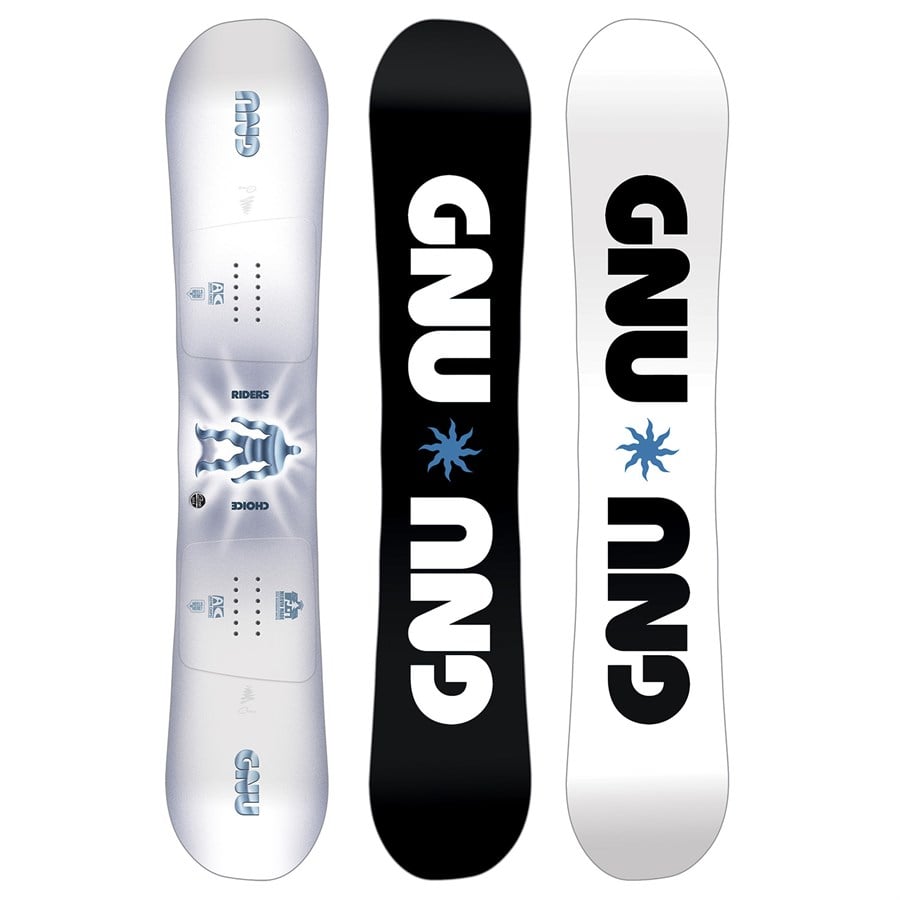 Gnu HYPER 157cm ホワイトスノーボード Gnu Hyper Snowboard