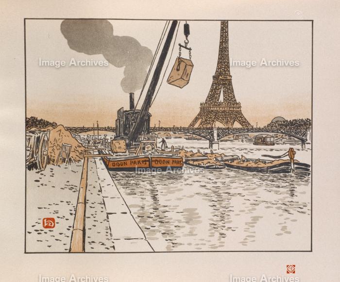 作品詳細 | 『エッフェル塔三十六景』より《XIII. パッシー河岸より