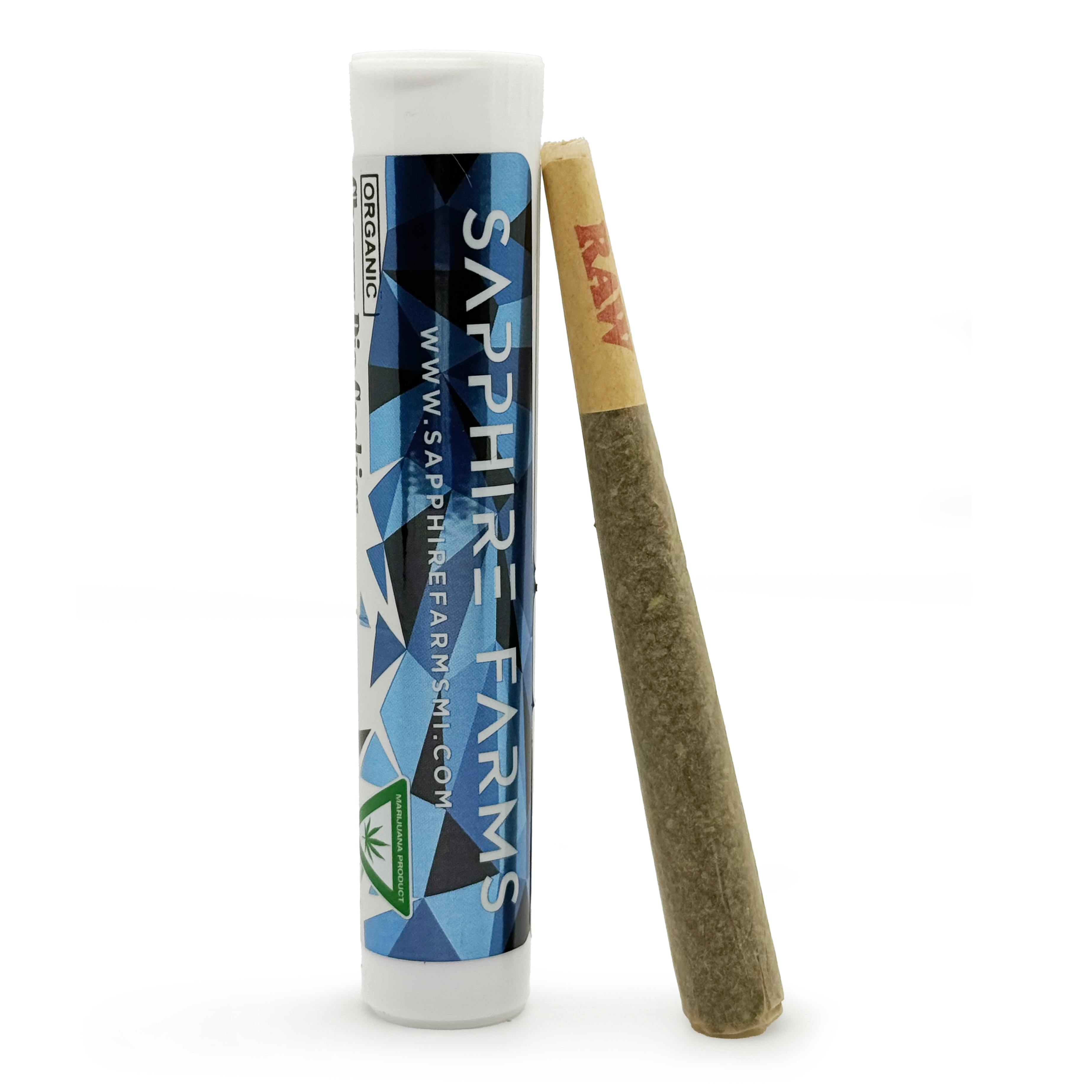 Sapphire Farms Thin Mint x Lemon Haze Preroll Rec - Exclusive