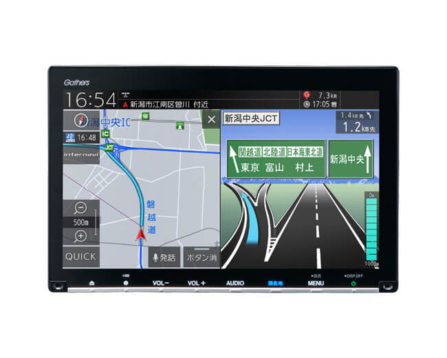 ホンダ純正ナビ、「Gathers」プレミアムインターナビの大画面モデルが
