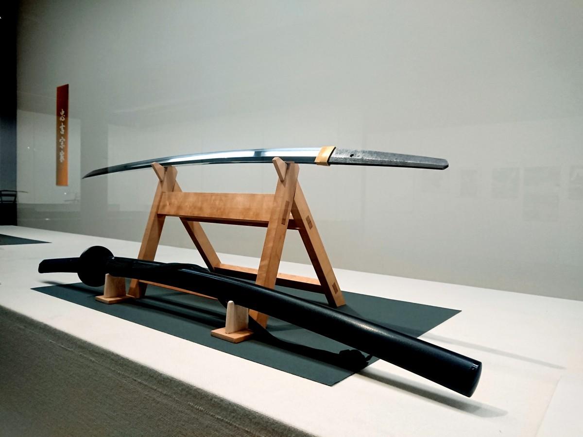 ゲーム「刀剣乱舞」に実装され話題の刀「肥前忠広」の展示 佐賀県立