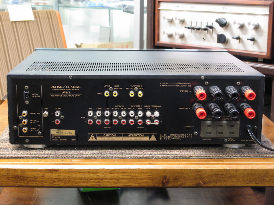 LV-113 ALPINE/LUXMAN - HiFi-Do McIntosh/JBL/audio-technica/Jeff