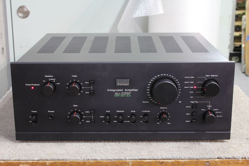 AU-D707 SANSUI - 中古オーディオ 高価買取・販売 ハイファイ堂