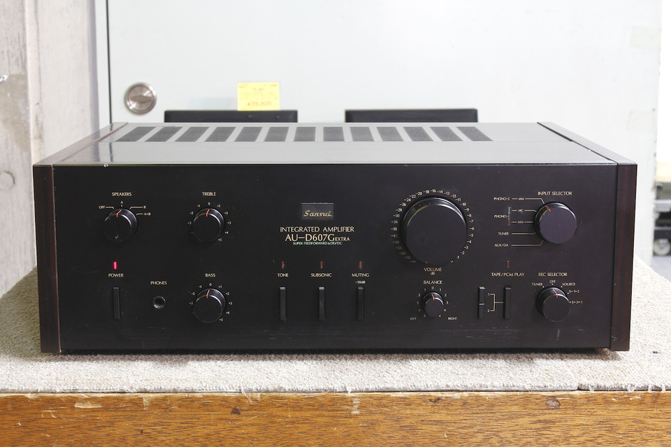 AU-D607G EXTRA SANSUI - 中古オーディオ 高価買取・販売 ハイファイ堂