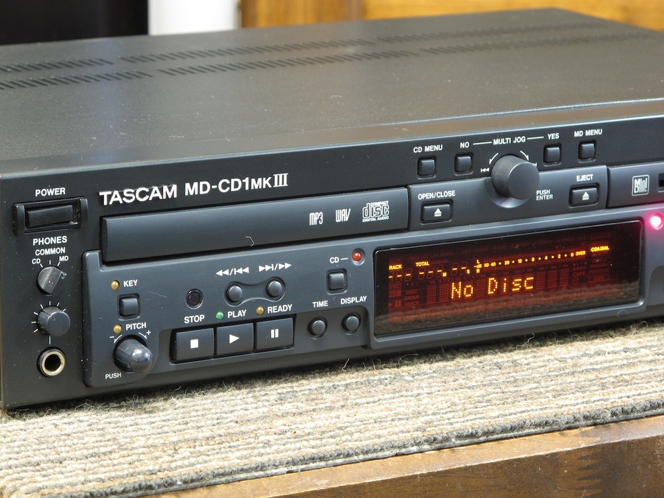 MD-CD1mk2 TASCAM - 中古オーディオ 高価買取・販売 ハイファイ堂