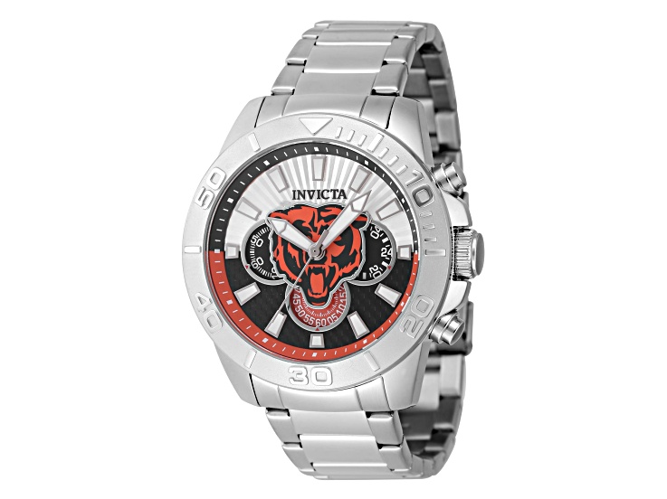 Invicta NFL Pro Diver 45mm Chicago Bears Quartz Watch - 1CPB1K | JTV