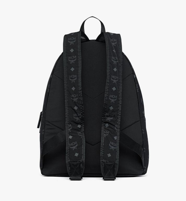 Medium Stark Packable Backpack in Monogram Nylon Black | MCM ®US