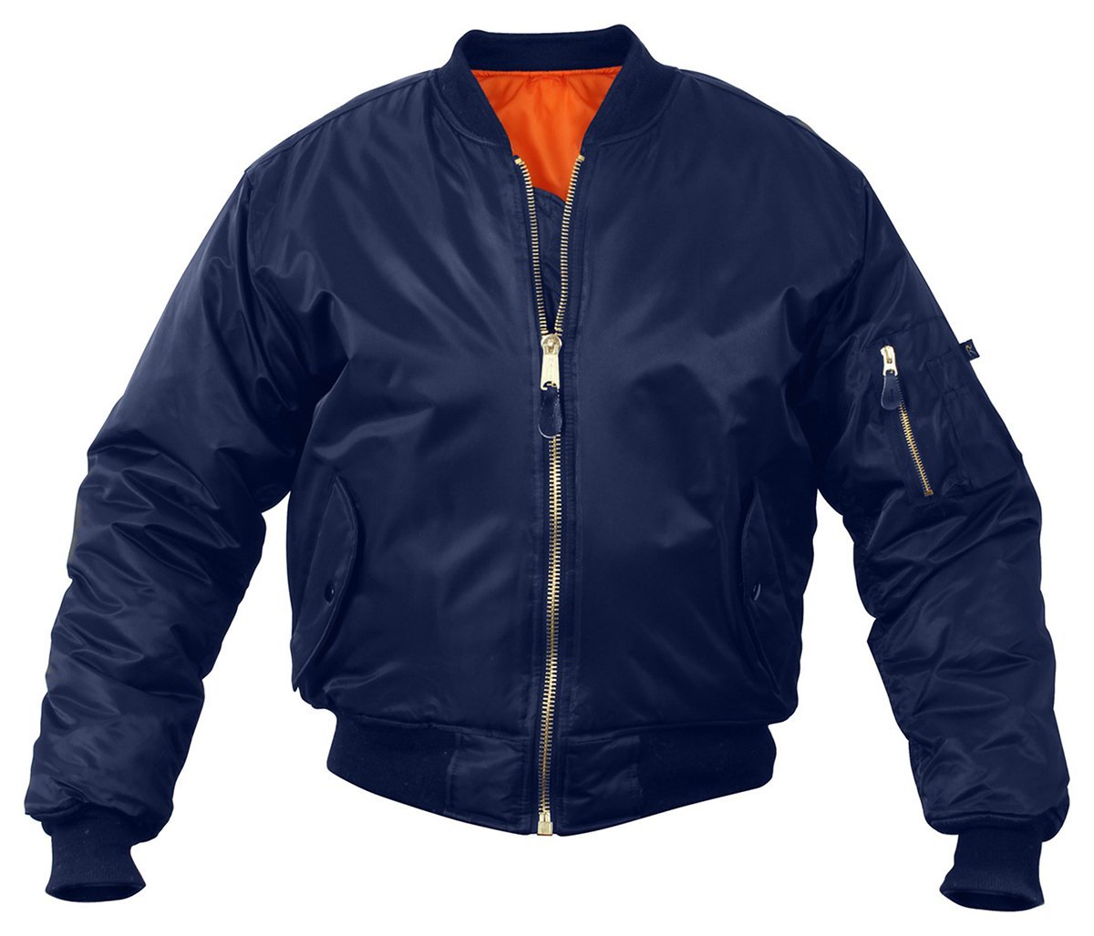 Kids MA-1 Flight Jacket - Navy Blue - MyPilotStore.com