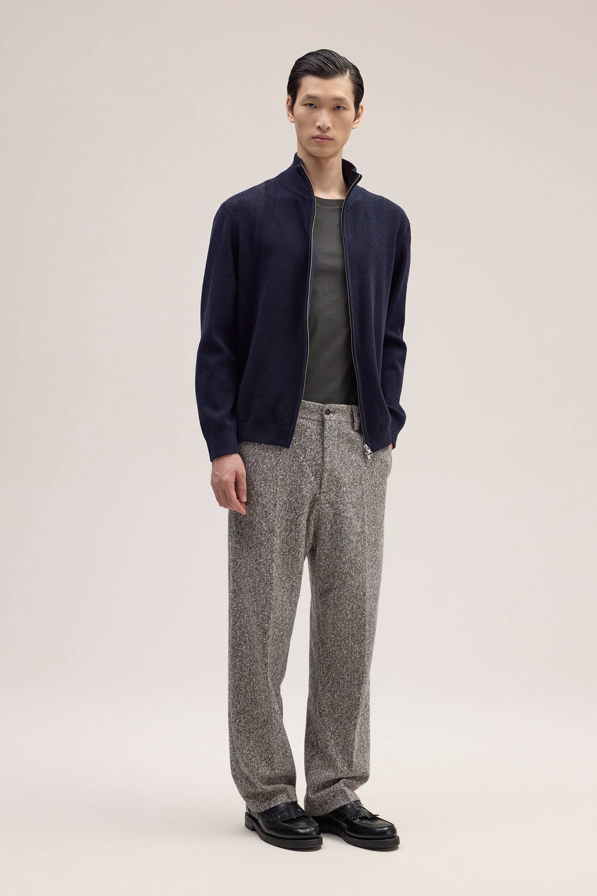 Danny 6429 men's sweater - Navy Blue - Buy online at NN.07®