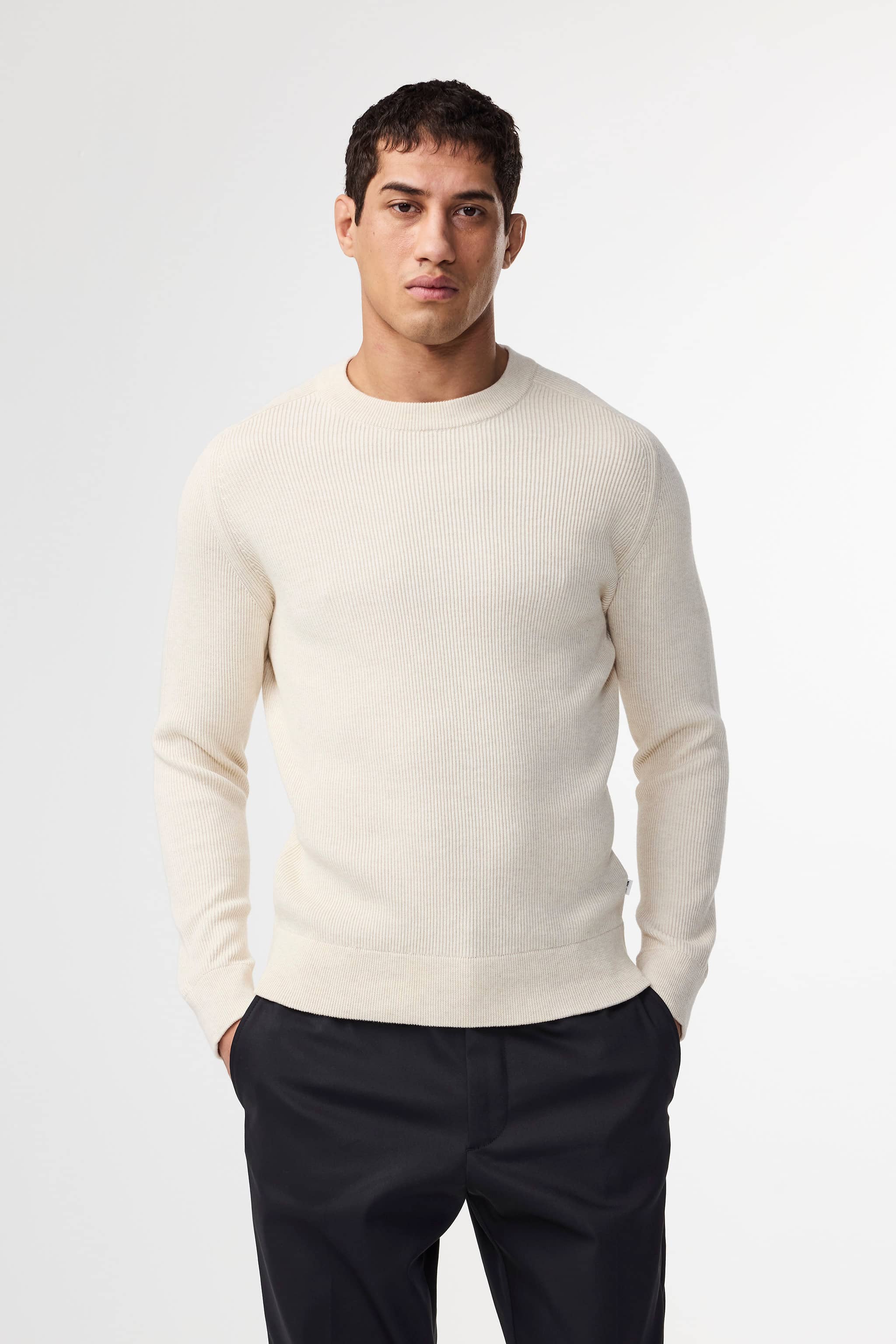 Kaley 6499 men's sweater - Ivory - Buy online at NN.07®