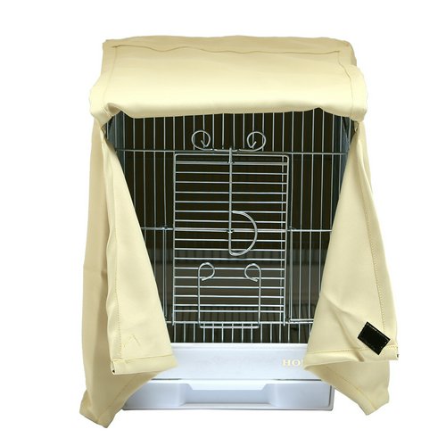 おやすみ 鳥ケージカバー Sサイズ イエロー 遮光1級 保温 | チャーム