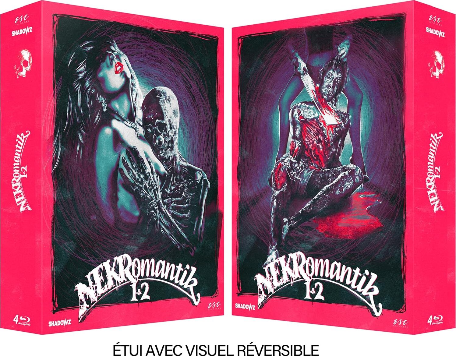 Nekromantik 1 and 2 Blu-ray (DigiPack) (France)