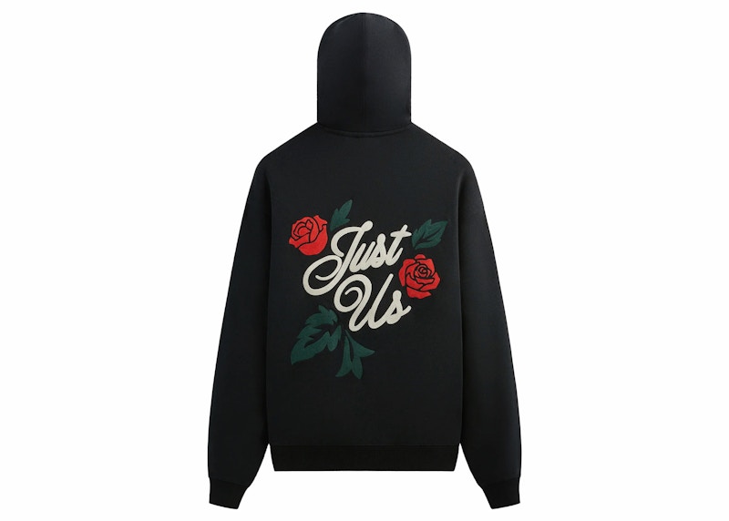 Kith Just Us Hoodie Black Men's - FW23 - US