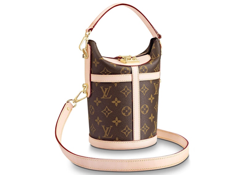 Louis Vuitton Duffle Bag Monogram Brown in Coated Canvas/Leather